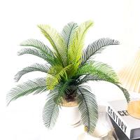 Sute -Palmera artificial de 40cm, planta tropical de plástico, hojas, frente falsa para decoración de bodas y jardín de casa - details 5