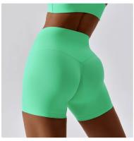 Pantalones Cortos Deportivos para Mujeres Leggings de Yoga de Cintura Alta Aprones de Entrenamiento de Gimnasio con Secado Rápido Material de Nylon Adecuados para Yoga y Elasticidad - details 22