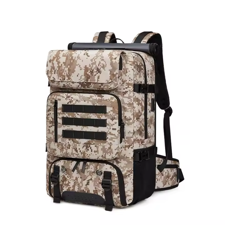 Mochila de Viaje Impermeable 17 Pulgadas para Laptop de Negocios con Bolsa de Zapatos Separada - 1