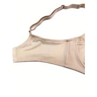 Sujetador Sexy de talla grande para mujer, ropa interior de encaje de contraste, cubierta completa, Mini sujetador ligero con lazo - details 14