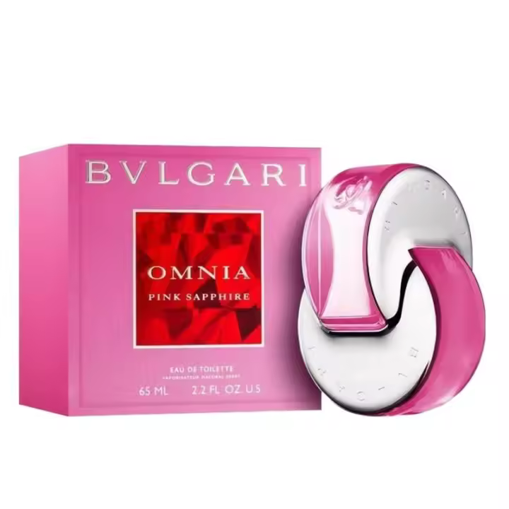 Leten 【100% auténtico】 OMNIA PINK SAPPHIRE EDT Perfume para mujer 65ML Fluido de transmisión - 1