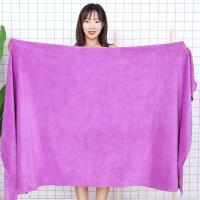 Albornoz de playa de masaje de gran tamaño para Hotel en casa de secado rápido, Sábana de cama humeante suave para salón de belleza, toallas de baño para adultos - details 11