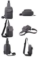 Bolso de pecho Simple de gran capacidad para hombre, riñonera informal impermeable para hombre, bolso multifuncional para teléfono móvil de estilo coreano para niños - details 8