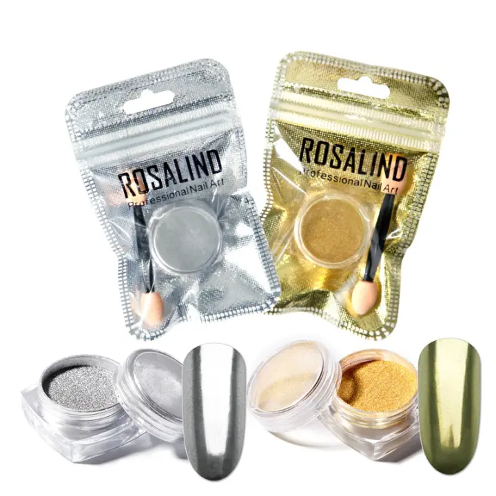 ROSALIND juego de esmaltes de uñas puro, barniz híbrido semipermanente de Color brillante, diseño artístico, Base mate, UV, 15ml - 1