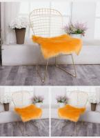 Cojín de felpa de piel sintética para sofá, silla cuadrada pequeña, taburete redondo de mariposa, ventana y suelo, para el hogar - details 7