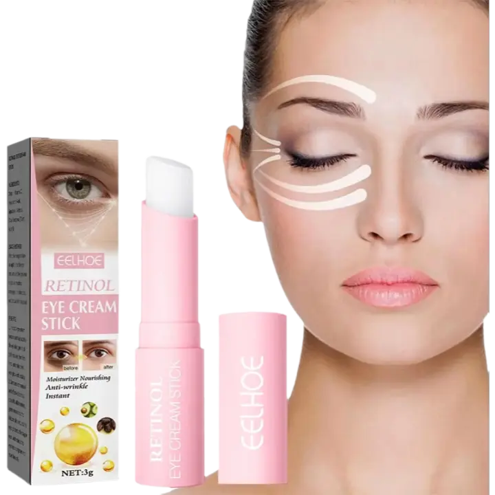 Crema para los Ojos de Retinol Anti-arrugas, Reducción de Hinchazón, Adiós a las Ojeras, Blanqueamiento de Piel, Hidratación Herramientas de Cuidado de la Piel Facial - 1