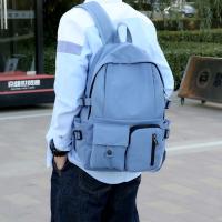 Mochila ligera impermeable para adolescentes, mochila ergonómica Simple con correa ajustable para el hombro, mochila universitaria - details 4
