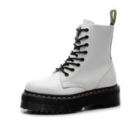 Suelas gruesas con forro polar Botas Dr. Martens, cremalleras laterales, botas cortas de mujer británica, suelas de pastel, botas de trabajo y zapatos de algodón - details 38