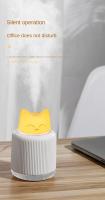 Nuevo humidificador de aire portátil 300ml USB humidificador de escritorio con luz LED de noche hogar forma de dibujos animados niños hisopo difusor - details 10