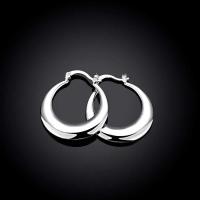 Pendientes de Oro Rosa Joyería de Plata para Mujeres Diseño de Pendientes de Moda en 3 Colores - details 2