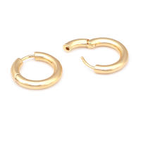 Aretes de Cuerda de Metal Dorado de 18K Diseño Redondo Rectangular de Alta Calidad - details 24