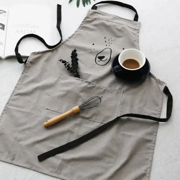 Delantal de Dibujos Animados de Oso Ideal para Cocinar, Barbacoa, Pintura - 1