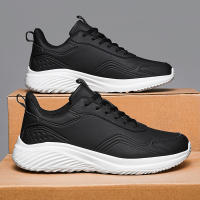 Zapatillas de deporte con amortiguación de cuero zapatos para correr casuales ligeros para hombres zapatos para hombres de otoño e invierno - details 4