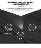 Shorts de Ciclismo Transpirables de Alta Elasticidad para Hombre con Acolchado de Silicona, Tejido de Malla de Secado Rápido, Diseño Antichoque para Ciclismo de Montaña y Carretera, Todas las Estaciones - details 4