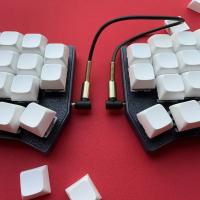 Teclado Corne V4 Spilt negro con cable, modo único, intercambio en caliente, teclado con bocina, RGB personalizado, VIAL, Kit de teclado ergonómico, accesorios para jugadores - details 31