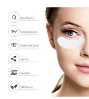 Parches de Ojo de Gel Hidrogel 50 Pares para Extensión de Pestañas Aplicación de Papel de Belleza para Cuidado de la Piel Facial - details 6