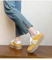 Zapatillas de Entrenamiento Alemanas Gruesas Versátiles con Cordones de Suela Plana Altura Pequeña - details 17