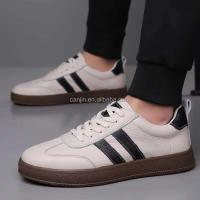 Nuevos zapatos planos italianos de marca de cuero para hombre con estampado de lichi Soucis Pour Les Femmes informales de alta calidad - details 1