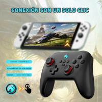 Mando inalámbrico Joystick Bluetooth-Compatible Gamepad para NS Switch/Oled/Lite Consola PC Controlador de Juego con Vibración Dual de seis ejes - details 2