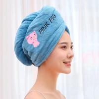 Gorro de microfibra para secar el cabello, toalla para secar el cabello, envoltura fuerte absorbente de agua, gorro de ducha, herramienta de limpieza, 2 piezas - details 33
