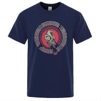 Camiseta de Manga Corta para Hombre, Camisa con Estampado de Cuervo Vikingo del Rey Ragnar, Estilo Informal y Hiphop, Ropa Veraniega, Cómoda y a la Moda, Año 2022 - details 7
