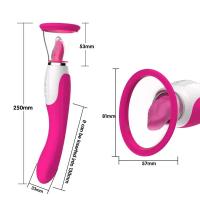 Leten-vibrador para chupar y lamer Vagina para adultos, succión Oral, clítoris, estimulación del pezón, masajeadores, masturbación femenina, juguete sexual erótico - details 10
