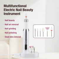 Máquina de Manicura Profesional Eléctrica para Pulido de Uñas con 15000RPM - Blanco - details 2