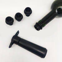 Bomba de plástico para ahorro de vino, sellador de botellas duradero con 10 tapones de vacío, reutilizable, para todas las botellas de vino estándar - details 5