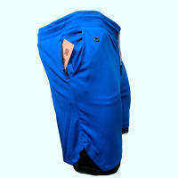 Pantalones cortos deportivos para hombre Pantalones cortos de entrenamiento 2 en 1 para gimnasio Fitness - details 0