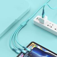 Línea de carga rápida de seguridad 3 en 1, Cable de datos 3 en 1, Cable de carga súper rápida - details 2