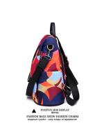 Mochila Multifuncional Antirrobo de Gran Capacidad Estilo Floral Correa de Hombro Arcuada - details 18
