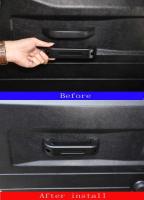 Para 2004-2018 Land Rover Defender 90 110 130 manija de puerta de estilo negro de aleación de aluminio accesorios de interior de coche - details 0
