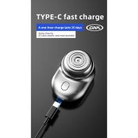 Afeitadora eléctrica recargable lavable para hombres, Mini recortadora portátil inalámbrica, paracara, barba y cabellera actualizada - details 8
