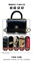 Bolso de textura de alta calidad de la marca Hong Kong2025Nueva Bolsa de Mano Elegante y Versátil Acolchada, Bandolera de Hombro - details 3