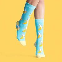Calcetines de algodón peinado para hombre y mujer, medias divertidas informales, a la moda, 10 pares - details 6