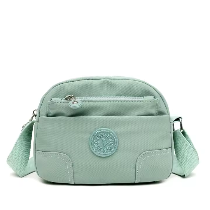 Bolso Bandolera de Hombro para Mujer BINGMEI Nueva Versión Coreana Ligero, Antipicaduras, Gran Capacidad Material de Exterior de Denim y Forro de Poliéster - 1