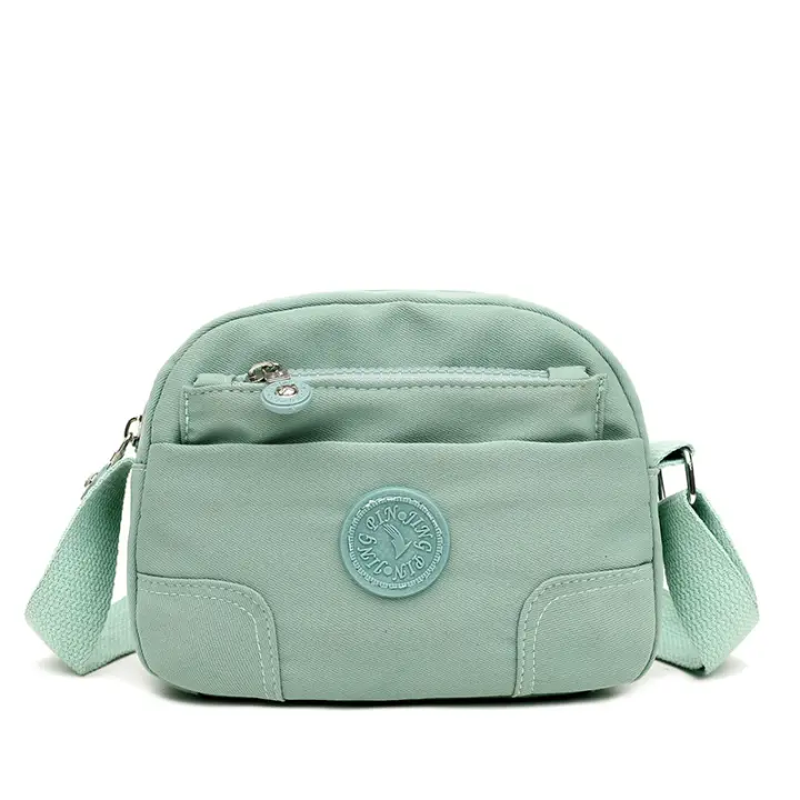 Bolso Bandolera de Hombro para Mujer BINGMEI Nueva Versión Coreana Ligero, Antipicaduras, Gran Capacidad Material de Exterior de Denim y Forro de Poliéster - 1