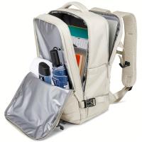 Mochila de Viaje de Gran Capacidad para Negocios Bolso de Computadora de Moda para Mujer con Bolsillos Secos y Húmedos Mochila de Commuting Diario Multifuncional - details 5
