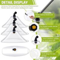 Protector de derrape con boquilla de pulverizador plano, protector de pulverización para la mayoría de pulverizadores, adecuado para césped de jardín de granja, 10 piezas - details 3