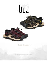 Sandalias transpirables de verano para hombre, zapatos de playa antideslizantes de secado rápido para exteriores, cómodas sandalias de ocio para senderismo, escalada y pesca - details 5