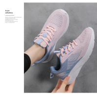 Zapatillas de deporte de malla transpirable para mujer, zapatos planos cómodos de fondo suave, zapatos deportivos casuales antideslizantes de talla grande 42 - details 10