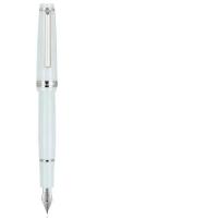 Nuevo Jinhao Serie 82 pluma estilográfica acrílica F 0,5mm punta escuela Oficina suministros escritura de negocios bolígrafos de tinta clip azul amarillo - details 6