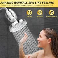 Cabezal de ducha con filtro de agua dura, 15 etapas, elimina el cloro y las sustancias dañinas, suavizante de agua - details 2