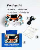 BLUEKAKA Mando inalámbrico con Bluetooth para PS4/Slim/Pro, mando con doble vibración para Windows y PC, Control IOS/Android - details 9