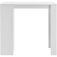 Elegante Mesa de Bar de Bistro 110 x 50 x 103cm Barra de Cocina Alta con 3 Estantes - details 34