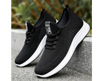 Zapatillas de moda para hombre Zapatillas elásticas ultraligeras y transpirables Suela blanda Zapatos casuales - details 16