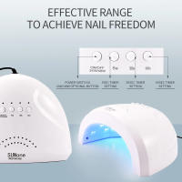 LULAA SUNone 48W UV LED Lámpara 30 Abalorios de Secador de Gel de Uñas Automático Sensor - details 2