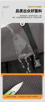 Mochila de moda urbana para hombres Mochila enrollable plegable premium Mochila de viaje al aire libre Mochila informal para hombres - details 6