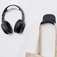 Soporte para auriculares montado en la cabeza, gancho de almacenamiento, controlador de auriculares, soporte para auriculares, soporte para auriculares sin perforaciones - details 19