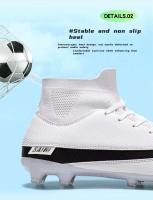 Zapatos de fútbol transpirables para hombres deportivos juveniles de alta calidad, nuevos y de gran tamaño, atletas estudiantes con suelas de uñas - details 4